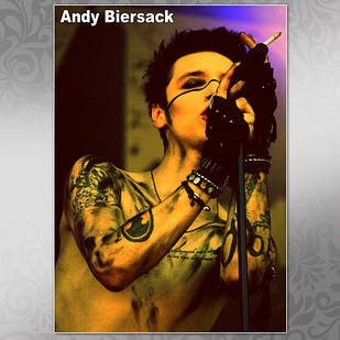 Плакат А3 Рок Andy Biersack 02