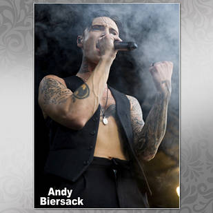 Плакат А3 Рок Andy Biersack 04