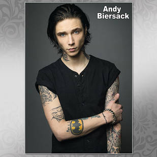 Плакат А3 Рок Andy Biersack 05