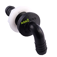 Коліно бака обприскувача перехідне 12.5 мм AP25KP12.5 AGROPLAST