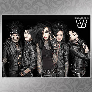 Плакат А3 Black Veil Brides 01