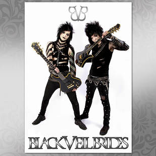 Плакат А3 Рок Black Veil Brides 014