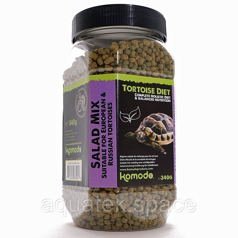 Корм для черепах Komodo Tortoise Diet Salad Mix 340g (83205) - фото 1 - id-p1503952103