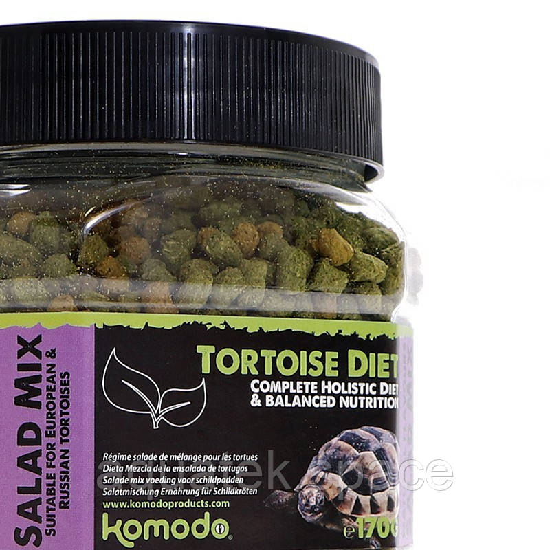 Корм для черепах Komodo Tortoise Diet Salad Mix 340g (83205) - фото 2 - id-p1503952103