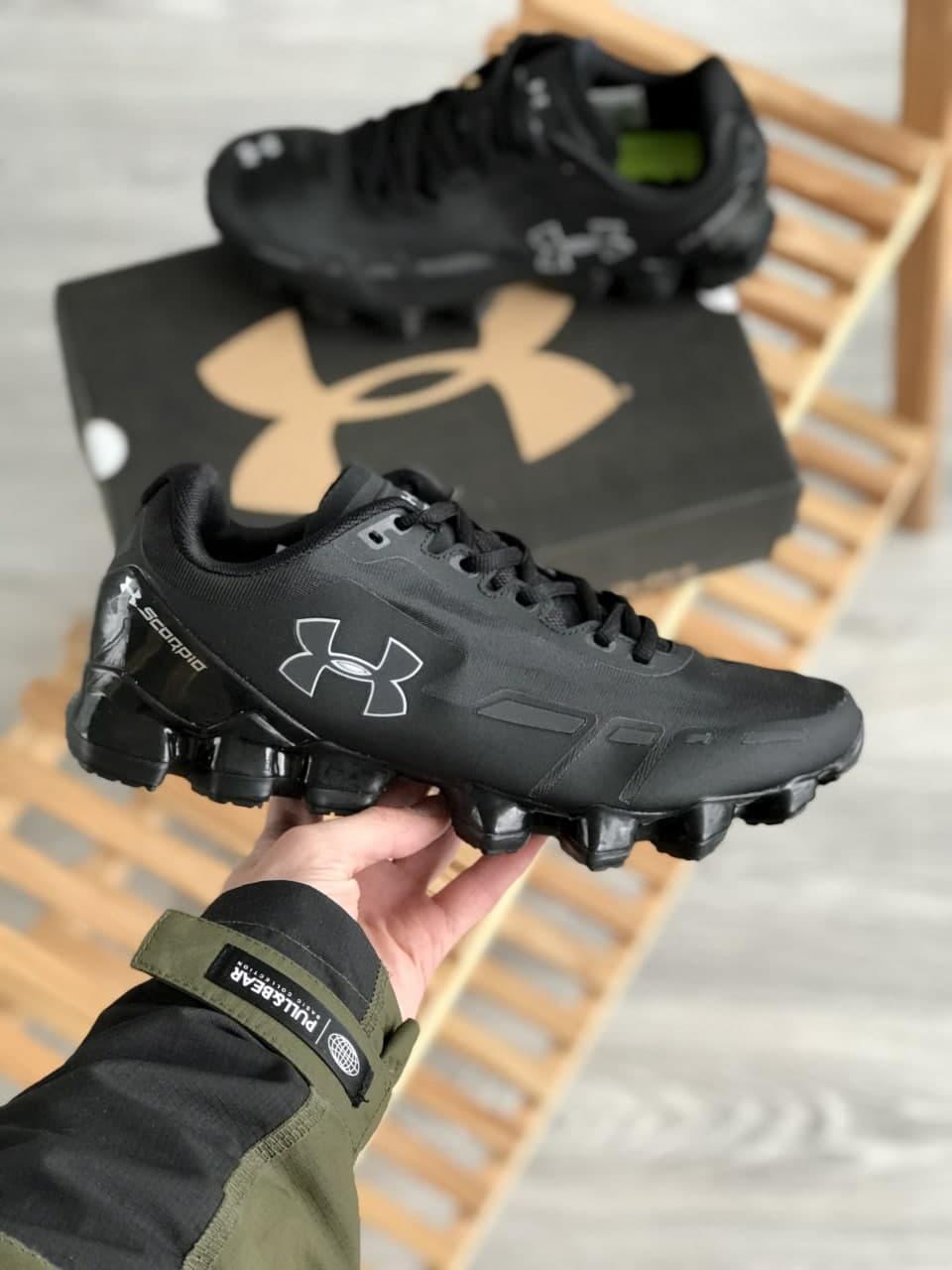 Under armour scorpio black sale