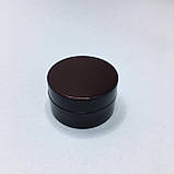 Баночка з прокладкою чорна 10 мл (тара для косметики із захисним диском), фото 8