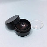 Баночка з прокладкою чорна 10 мл (тара для косметики із захисним диском), фото 9