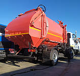 Сміттєвоз з боковим завантаженням КО-449-33 СБМ-304/2 на базі шасі МАЗ, JAC, DAEWOO, DAYUN, ISUZU, фото 2