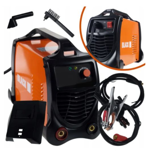 Зварювальний інверторний апарат Black MMA-300 230V 7.2 kVA, фото 1