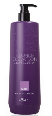 Kaaral Blonde Elevation Yellow Out Mask - Маска для освітленого волосся, 1000 мл 1079