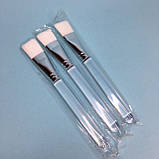 Пензлик для нанесення масок із прозорою ручкою, 15 см, фото 3