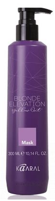 Kaaral Blonde Elevation Yellow Out Mask - Маска для освітленого волосся, 300 мл 1075