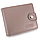 Гаманець жіночий шкіряний маленький Handycover HC0042 нюдовий на кнопці, фото 2