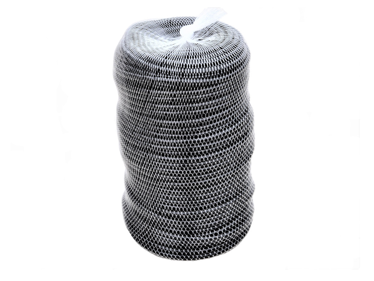 Кембрик – агрошнурок, агротрубка Аграріо – Agrario 6 мм, 1 кг, ПВХ чорний