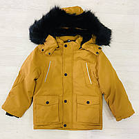 Куртка на хутрі для хлопчиків оптом, Seagull, 3/4-7/8 років, арт. CSQ-65098, фото 2