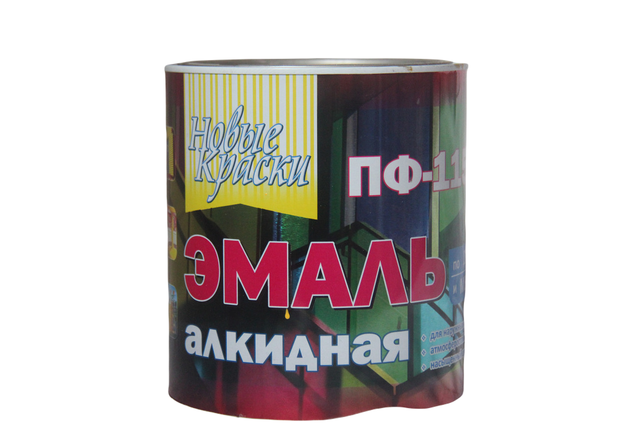 Емаль ПФ-115 зелена Нові фарби 2,8 кг