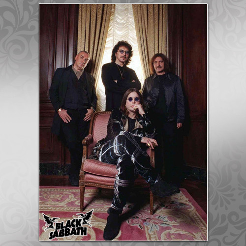 Плакат А3 Рок Black Sabbath 004