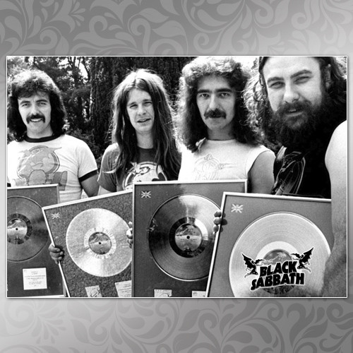 Плакат А3 Рок Black Sabbath 007