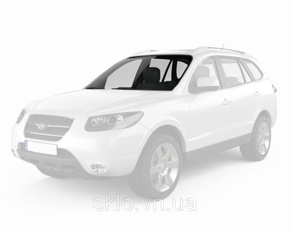 Лобовое стекло Hyundai Santa FE II (2006-2013) /Хюндай Санта ФЕ II с обогревом - фото 1 - id-p1468395070