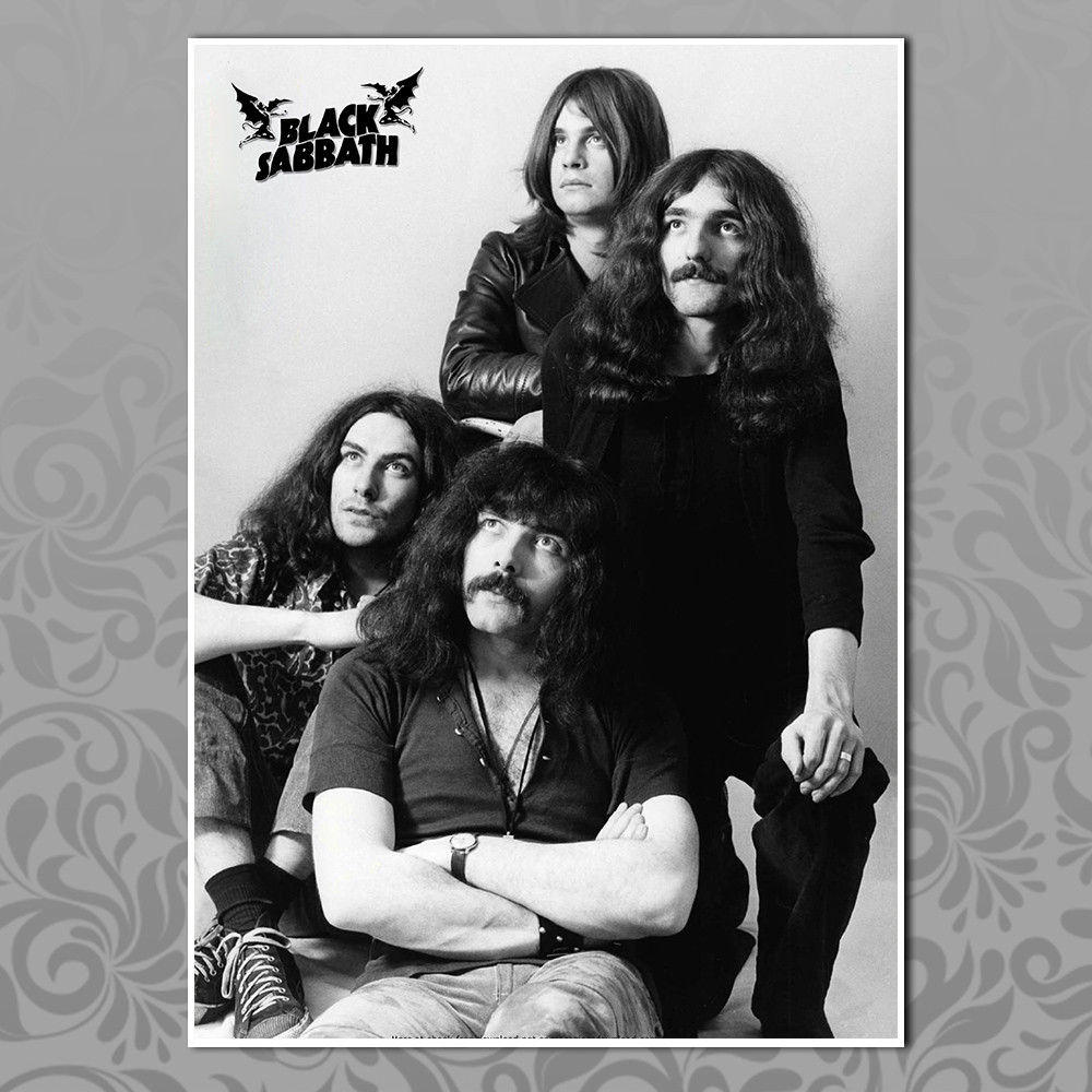 Плакат А3 Рок Black Sabbath 015