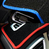 Накидка на панель приладів BMW E34 (3 пок., 5 Series, с чашою)  1988-1996, Чохол/накидка на торпеду авто БМВ, фото 2