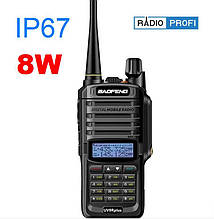 Рація Baofeng UV-9R plus 8W, IP67. Нова портативна радіостанція