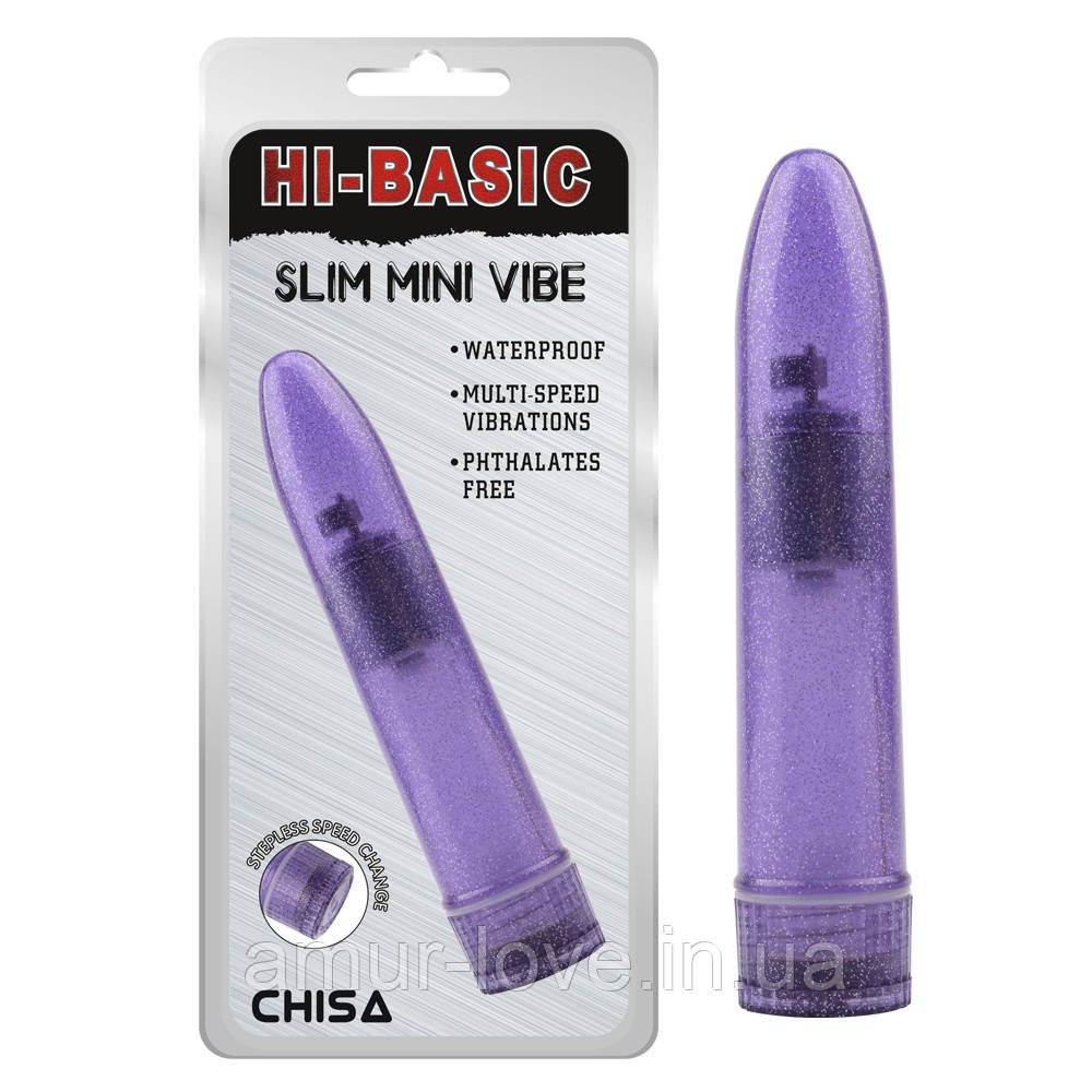 Вібратор Hi-Basic Slim Mini Vibe Purple