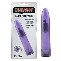 Вібратор Hi-Basic Slim Mini Vibe Purple