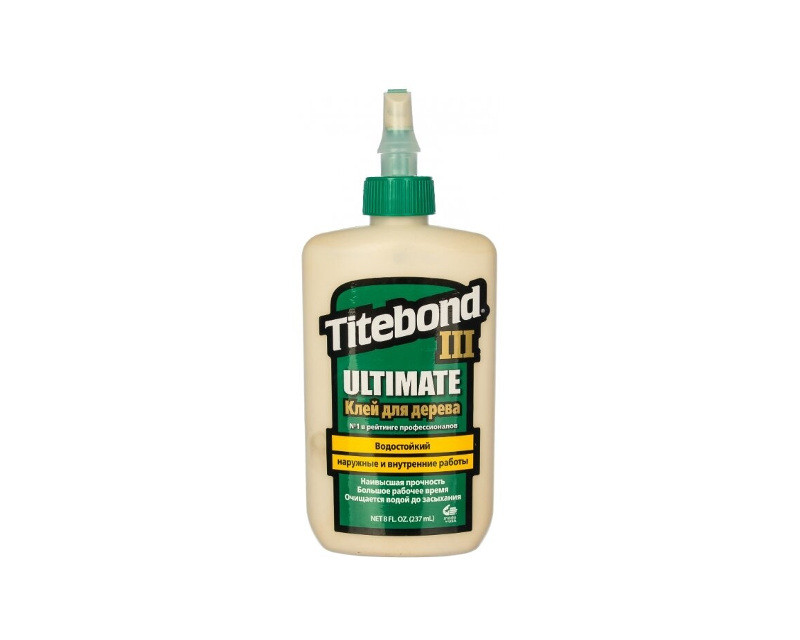 Клей винил-ацетатный TITEBOND ULTIMATE III D4 столярный 237мл - фото 1 - id-p1504024692