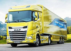 Лобове скло на DAF XF Euro 6, триплек