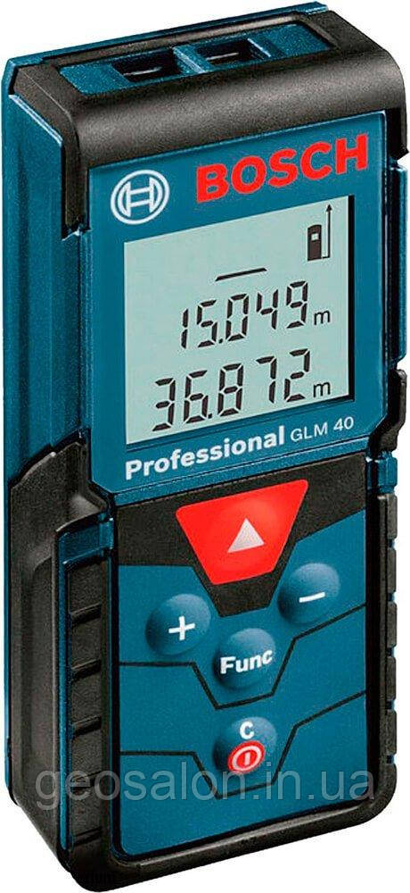 Лазерний далекомір Bosch GLM 40 Professional