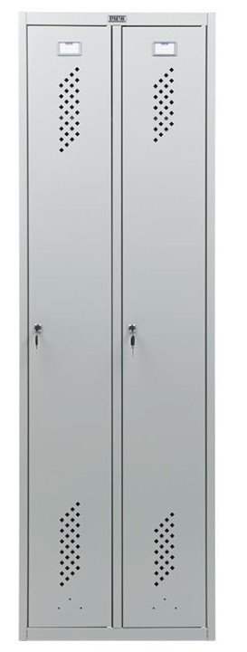 Шкаф одежный металлический для раздевалок и гардеробов,для хранения личных вещей, LS-21-60 с антресолью - фото 4 - id-p1504039726