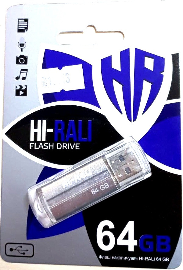 Флешка Hi-Rali 64 GB 10 class