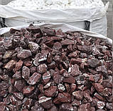 Галька мармурова «Чері» камінь для клумб та ландшафту (ціна за 1 кг від 1 тони), фото 3