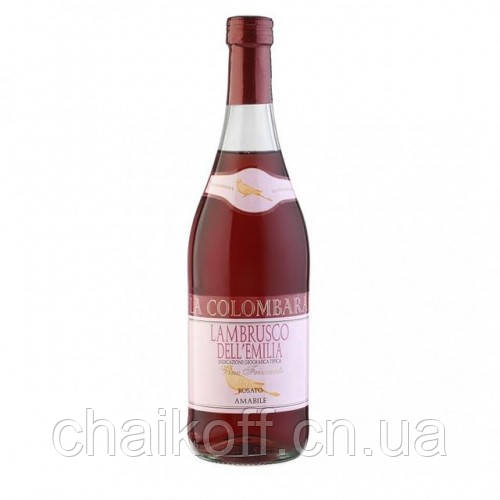 Вино ігристе рожеве La Colambara Frizzante Lambrusco Rosato 1500 мл (Італія)