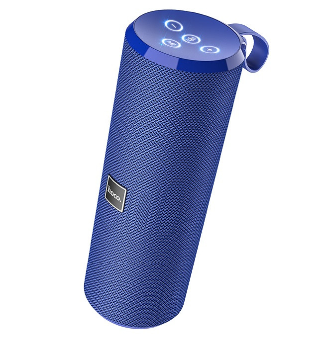 Портативна блютуз колонка HOCO BS33 Sport IPX5 |AUX, Micro-SD card, FM-Radio, USB| Синій