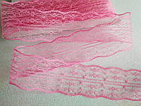 Кружево сетка Аллюр 4см розовый