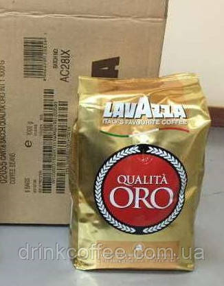 Кофе в зернах Lavazza Qualita Oro, 100% Арабика, Италия, 1 кг - фото 1 - id-p233192401