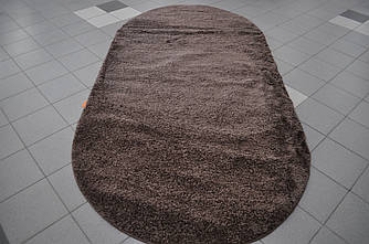 Ворсистий килим, коричневий
