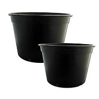 Горшки круглые (контейнеры) для растений Kloda 46 / 60 / 100 л, 10 штук (Польша)