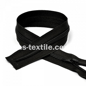 Блискавка спіральна 45 см Чорний (Тип 5)