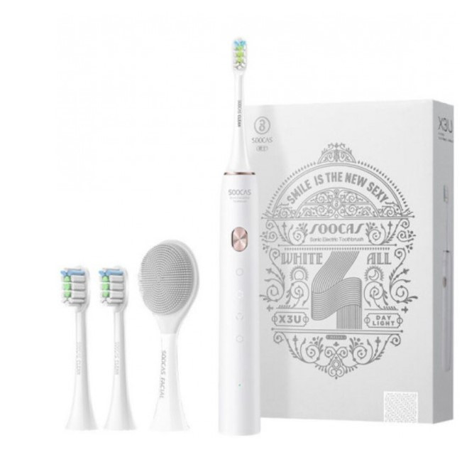 Розумна зубна електрощітки Xiaomi Soocas X3U Sonic Electric Toothbrush White EU