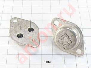 2Т847А (супер якість - військове приймання) транзистор кремнієвий NPN (15А 400В) 125W