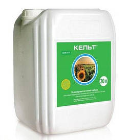 Гербіцид Кельт, флуазифоп-П-бутил 150 г / л для буряк, соя, ріпак, томат, соняшник, цибуля, льон, картопля