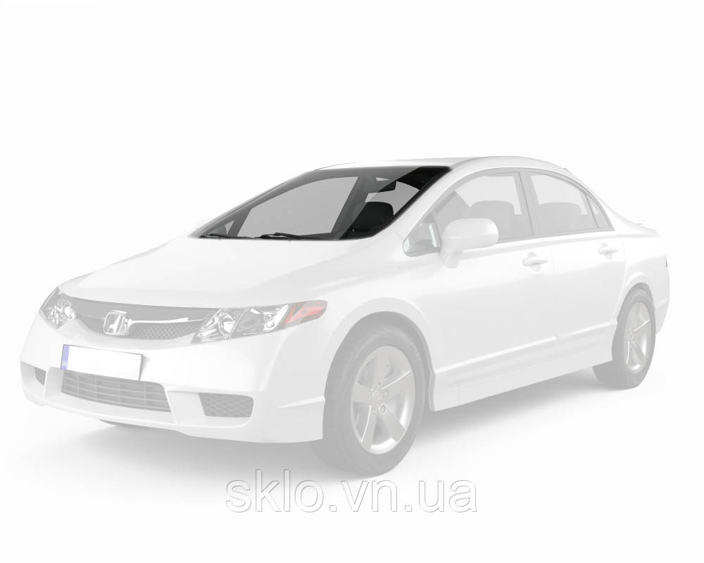 Лобове скло Honda Civic 4D (2006-2012) /Хонда Цивік 4Д, фото 1