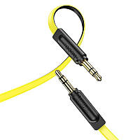 Кабель AUX-AUX HOCO AUX audio cable UPA16 |1M| Черно-желтый