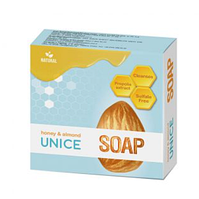 Натуральне мило Unice з медом та мигдалем, 100 г