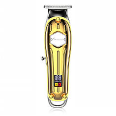 Професійний тример для стрижки та окантовки Surker Сordless I9 Gold (SK-I9GO)