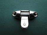 Неіржавкий тентовий шарнірний кронштейн із виделковою головкою, фото 3