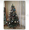 Ялинка новорічна 2.2, красива класична новорічна ( різдвяна) ялинка, фото 8